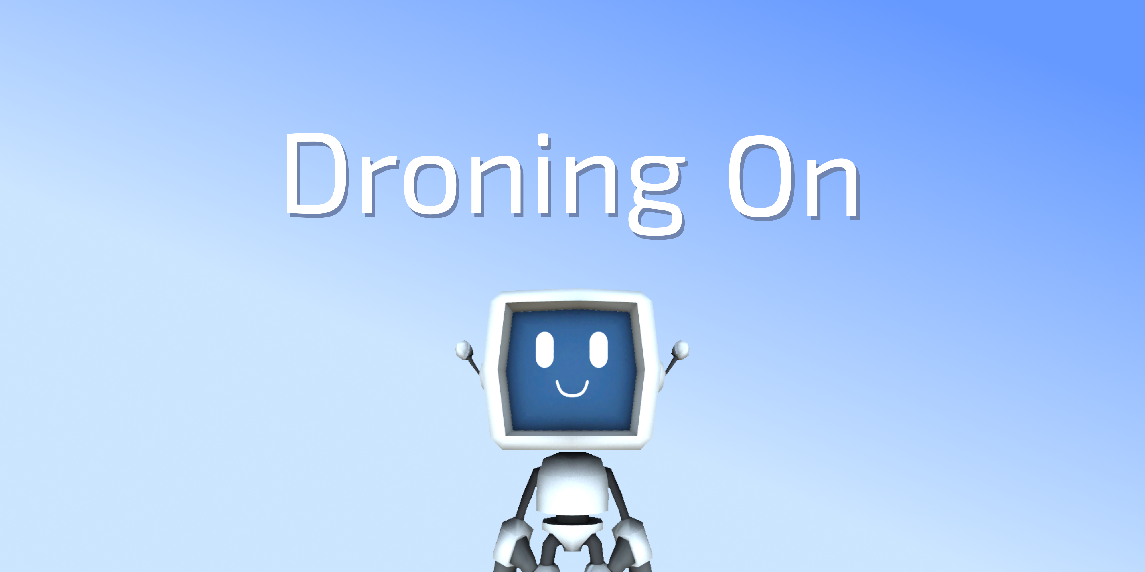 Droning On logo